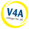 Logo V4A village for all