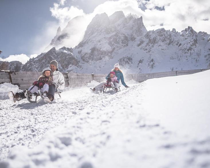 Tobogganing