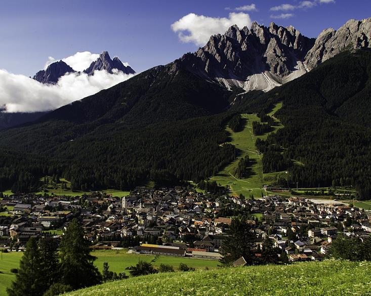 San Candido in summer