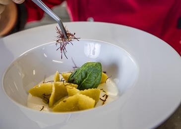 Attenzione ai dettagli anche nella cucina Il Tyrol