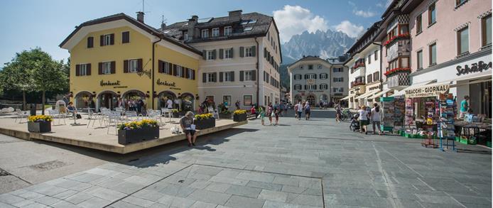 Fußgängerzone Innichen