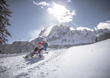 Tobogganing