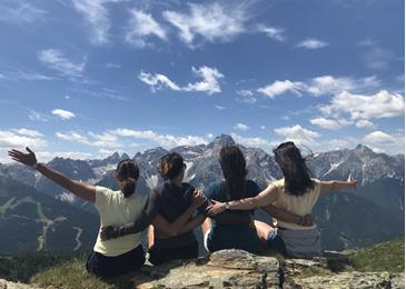 Yoga tra le montagne