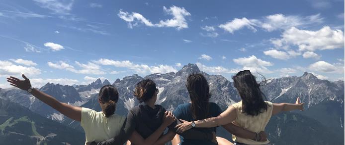 Yoga tra le montagne