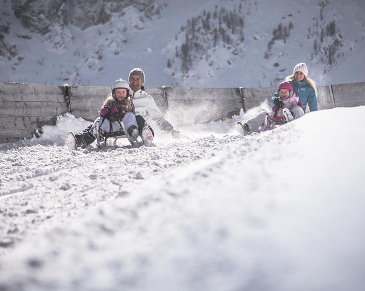 Tobogganing