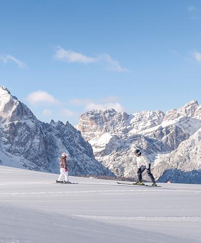 Skiing in the 3 Peaks