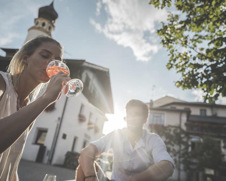 Aperitif in Innichen